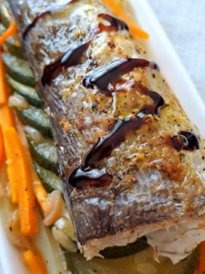 Ослич со зеленчук