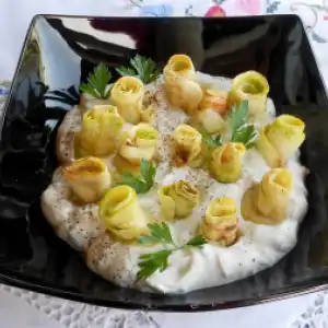 Лесна салата со тиквички - 1