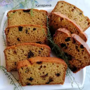 Колач со тиква и брусница