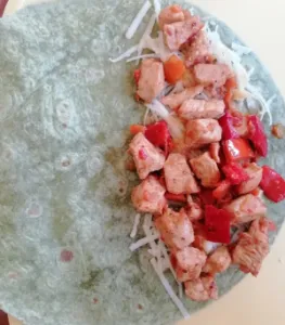 Кесадиља со пилешко месо, на мој начин